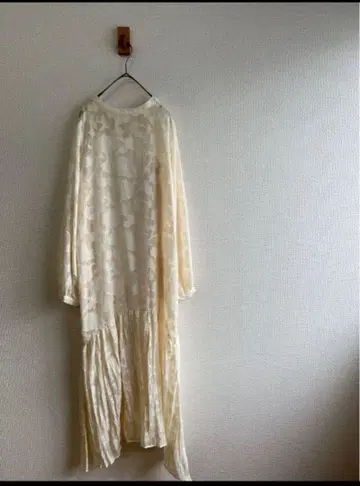 naturalcouture 오리엔탈 자카드 티어드 원피스 k126