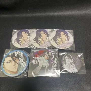BLEACH 후목 시라야 캔뱃지