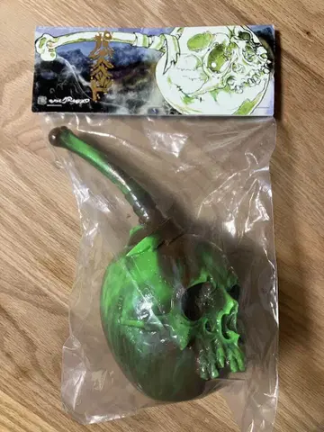 MEDICOMTOY PUSHEAD SOUR 그린/구리색 마블 HxS 제작