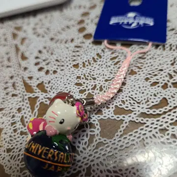 헬로키티 지구본 스트랩