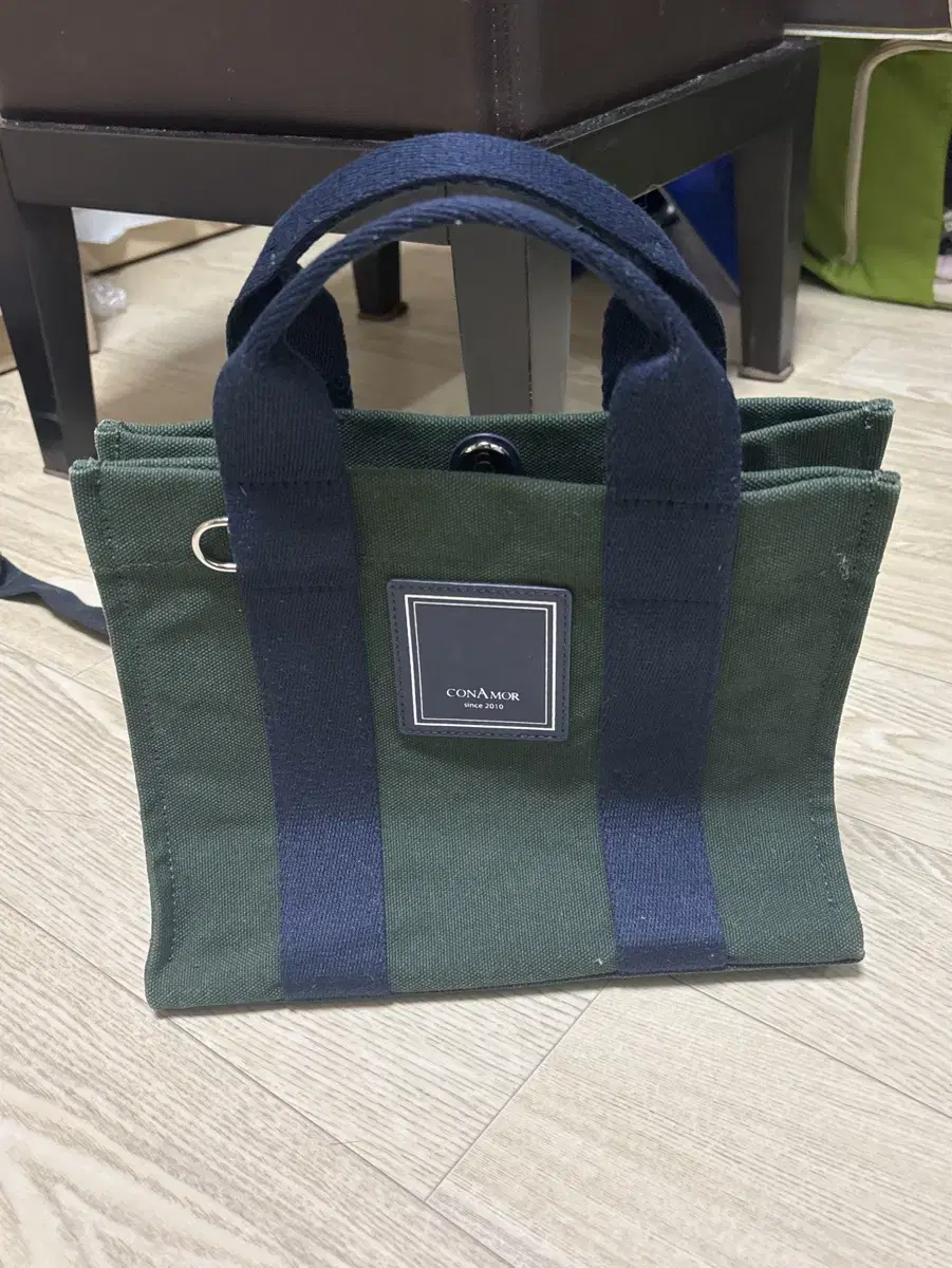 미니 데일리 캔버스 토트백 가방