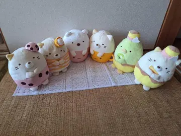 스밋코구라시 봉제 인형 고양이, 북극곰, 펭귄