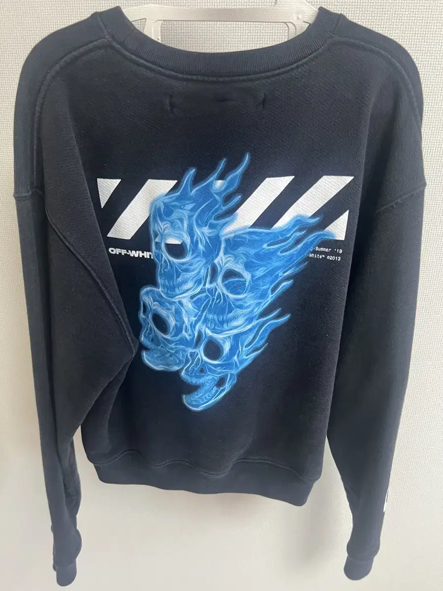 Off-White Blueskull Man-to-Man Size S