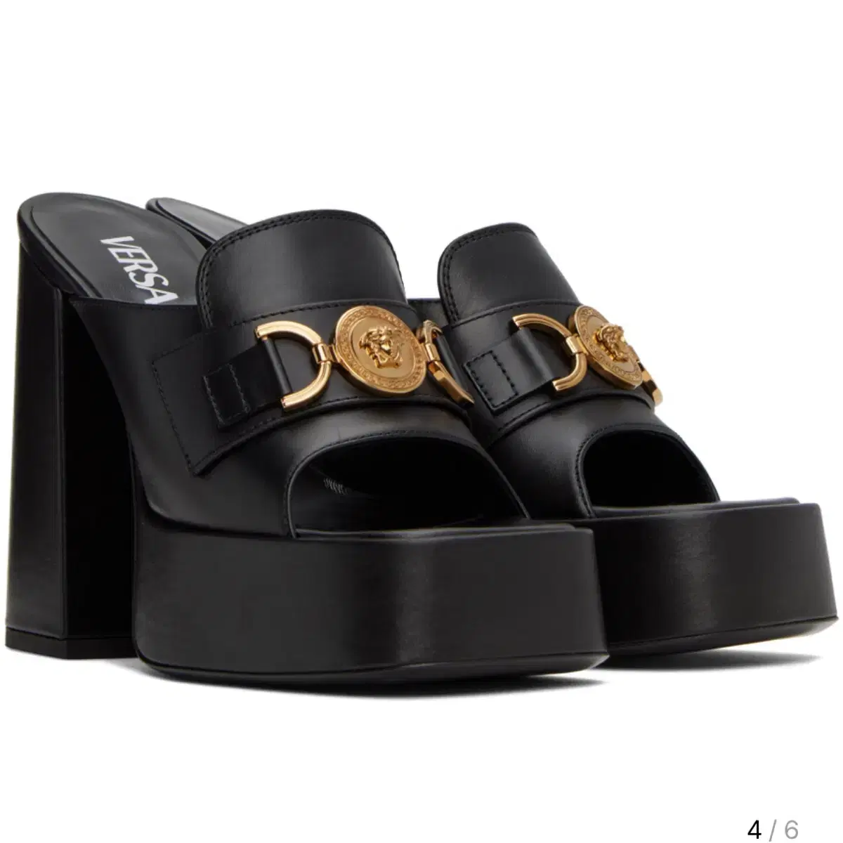 Versace 23FW 95 Mules Pumps Shoes 230 (36)