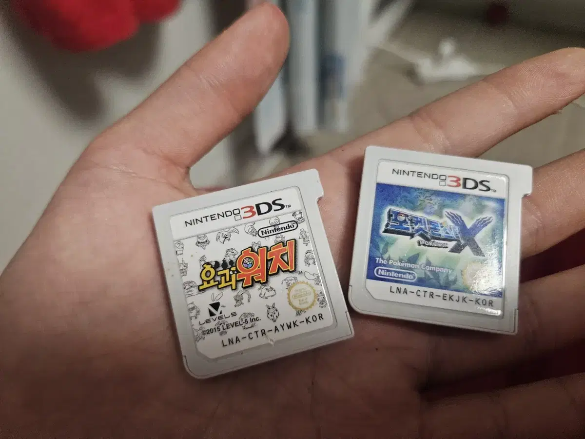 닌텐도 3ds 포켓몬스터 X&요괴워치&TT칩