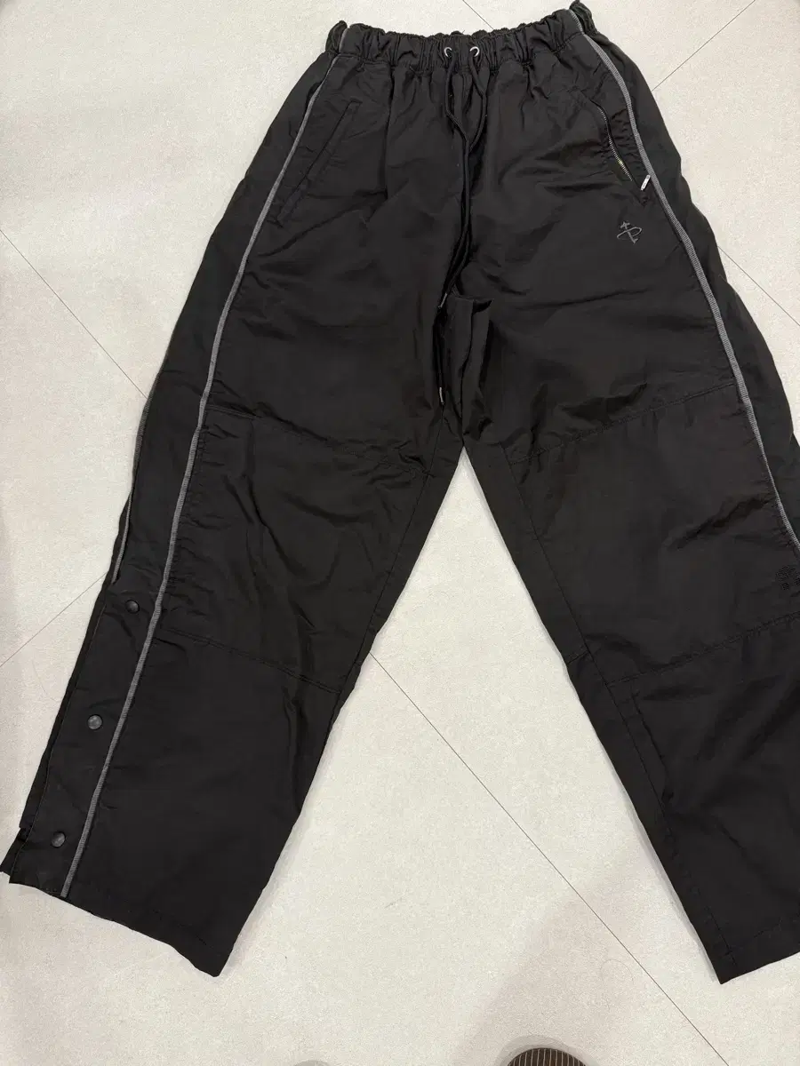 Polythene lew 24FW track pants triple black size 3