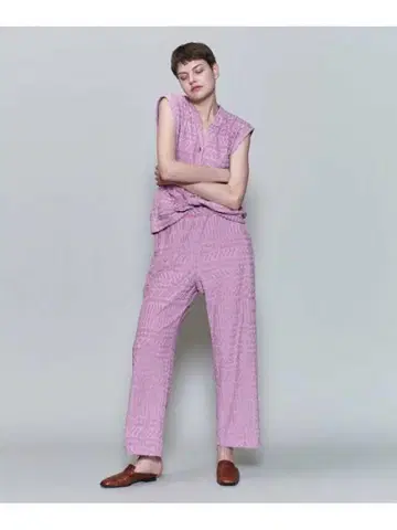 <6(ROKU)> PILE JACQUARD 셋업