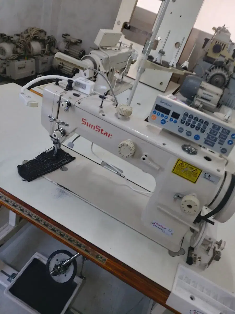 Sunstar 640 Silent Emissary Leather Sewing Machine Industrial Sewing Machine