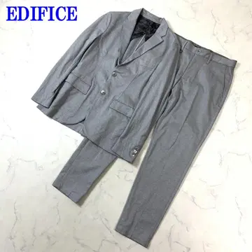 에디피스 수트 셋업 그레이 면 폴리에스테르 44 C2871