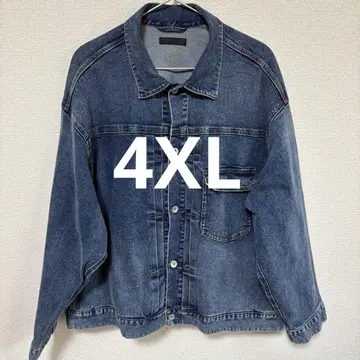유니클로 1st 데님 자켓 데님 자켓 4XL