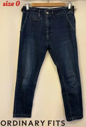 일본제 Ordinary fits 스트레치 테이퍼드 데님 팬츠 0