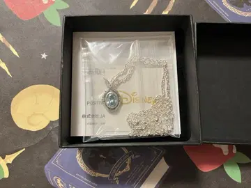 트위스티 옥타비넬 아줄 제이드 플로이드 실버 목걸이