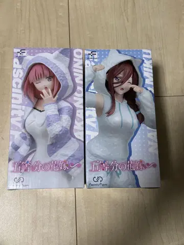 5등분의 신부 니노 미쿠 고양이 귀 후드티