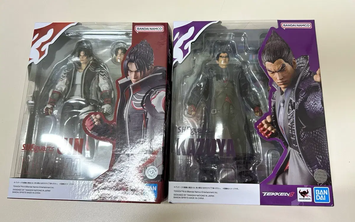 SHF 철권 카자마진, 카즈야 개봉 미전시품