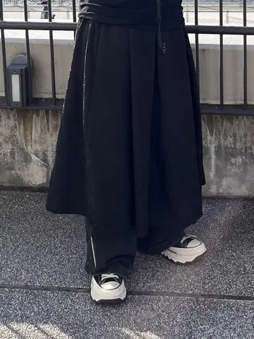 euro vintage 레이어드 스커트