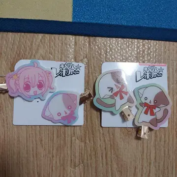 키라린 레볼루션  쓰키시마 키라리 나나 씨 앞머리 클립 헤어 액세서리