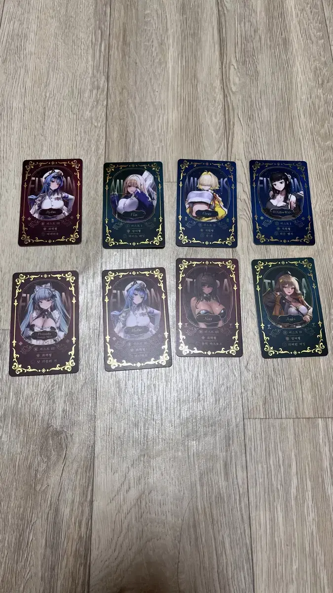 승리의 여신 니케 애니플러스 공식 플라스틱 포토카드 판매