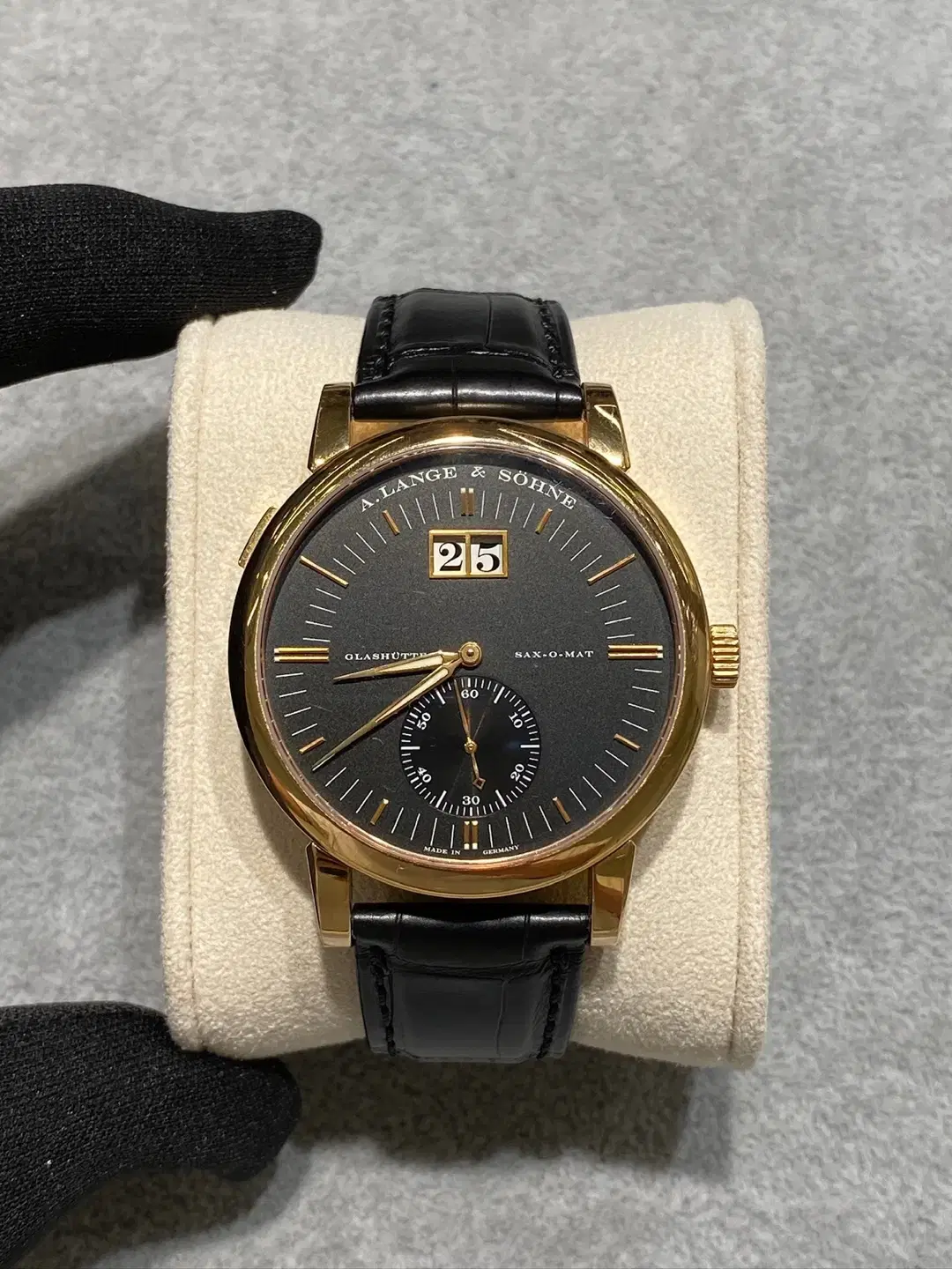 랑에운트죄네 리차드랑에 퍼페츄얼 메틱 로즈골드 40mm