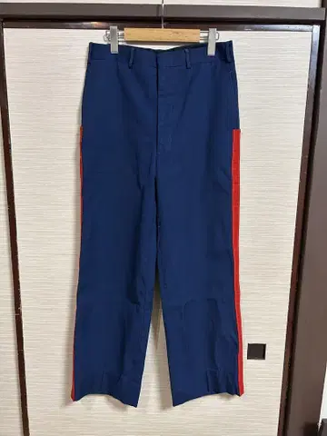 70s USMC 울 가바 라인 슬랙스 밀리터리