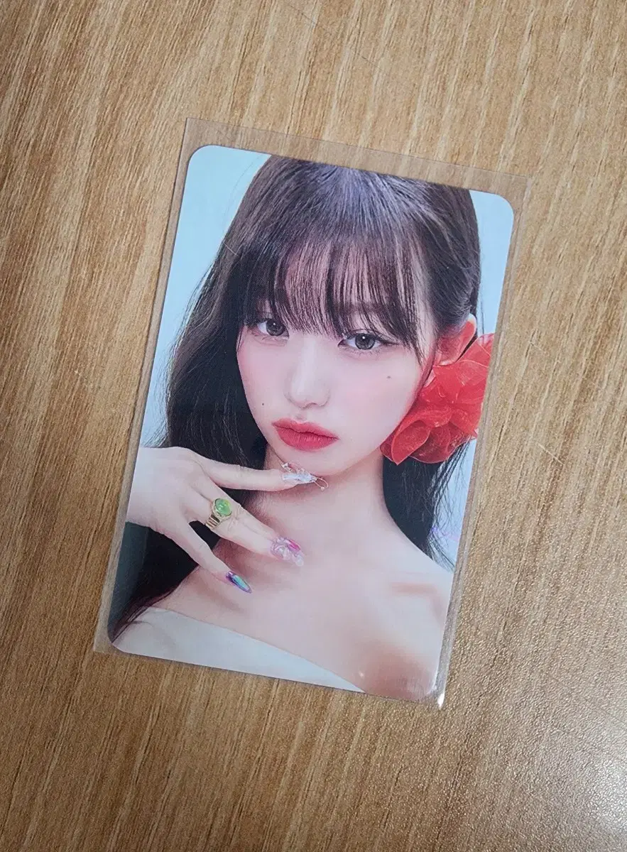 아이브 장원영 스위치 포카