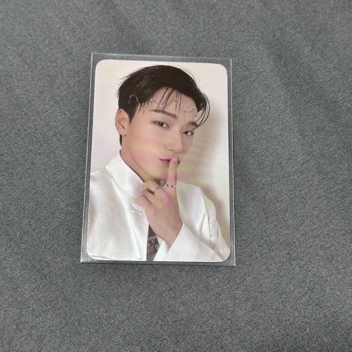 에이티즈 팝업 슬리퍼 포카  산이 포카 1.5에 양도합니다