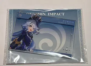 프리나 원신 아크릴 포토 카드 키링 공식 정품