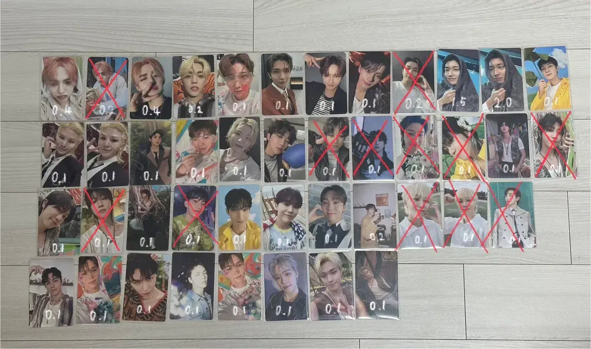 세븐틴 포카 판매