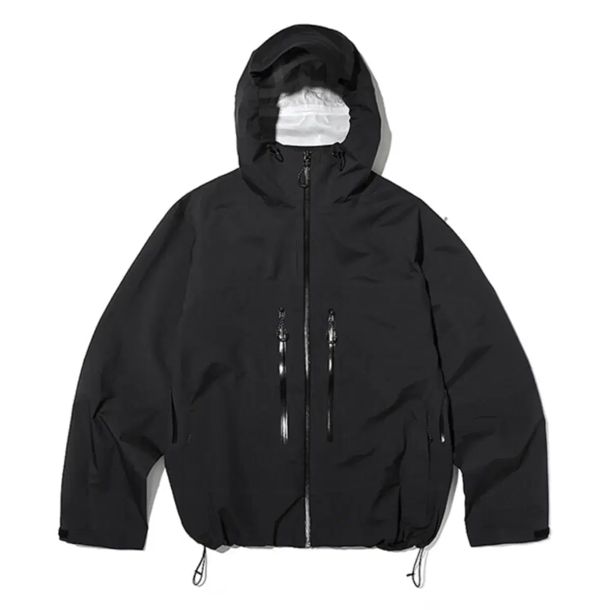 새상품 페치 FETCH 3LAYER HOODED JACKET BLACK