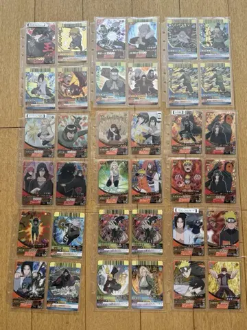 NARUTO 데이터 카드더스 96장