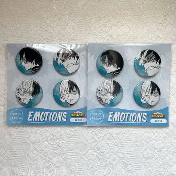 토도로키 쇼토 히로아카 봄 컬렉션 캔뱃지 세트 EMOTIONS