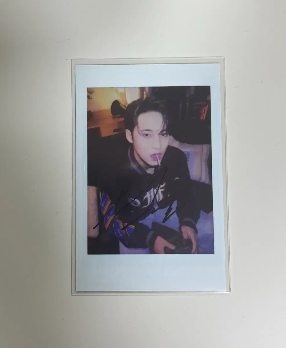 세븐틴 민규 디아이콘 포카