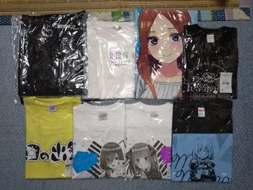 5등분의 신부 어패럴/티셔츠/타월 세트