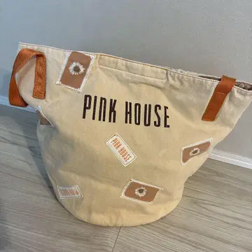 PINK HOUSE 토트 버킷 백