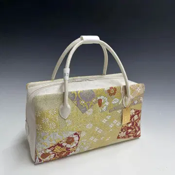 미사용 새상품 교토 니시진 오비 순수 실크 소재 리큐 백 다도구 2433