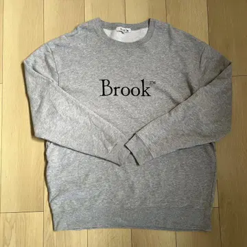 Brook 맨투맨 그레이