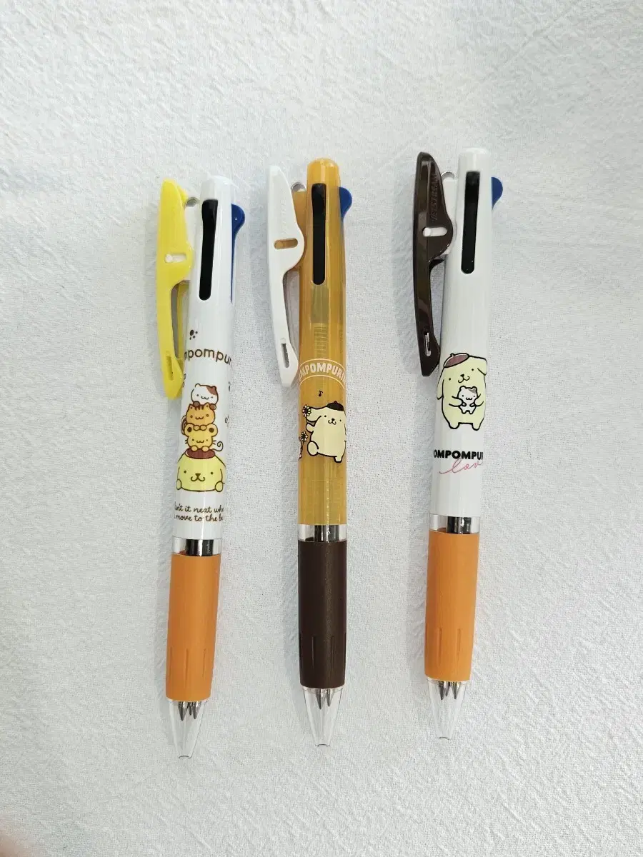 폼폼푸린 제트스트림 3색 볼펜