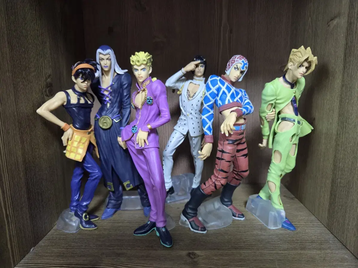 JoJo's Bodyguard Team Figures Bulk Banpresto Giorno Bucciarati Mista Ichiban Kuji