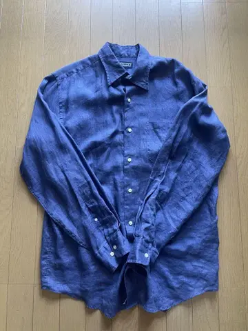 90s lands end 린넨 셔츠