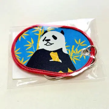 우에노 팬더 패밀리 와펜 키링 샨샨 카오카오