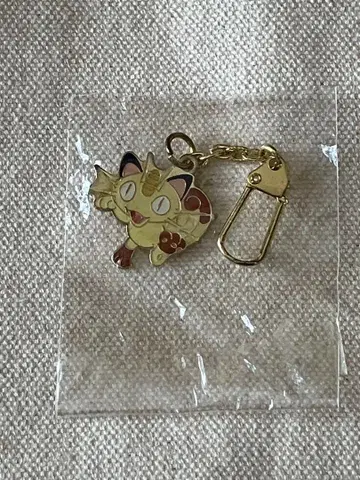 포켓몬 나옹(냐스) 메탈 참 키링