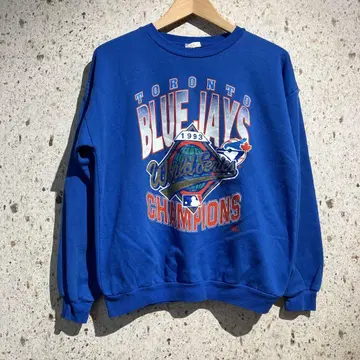 90s TORONT BLUE JAYS 크루넥 맨투맨 빈티지