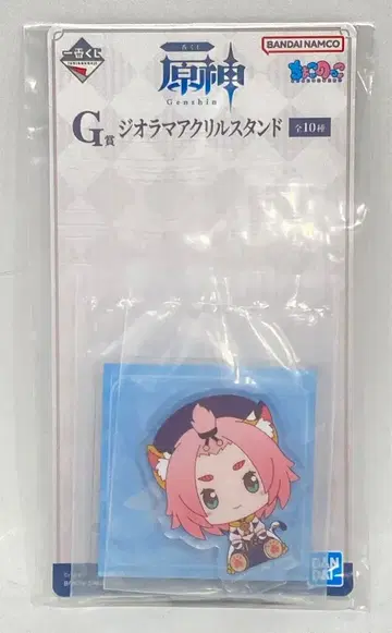 반다이 SPIRITS 제일복권 원신 G상 디오나 디오라마 아크릴 스탠드