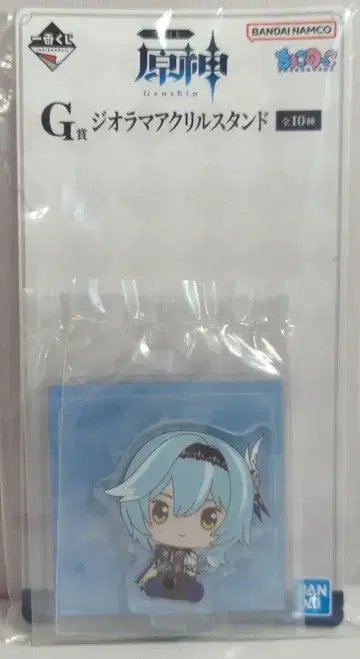 반다이 SPIRITS 제일복권 원신 G상 에우루아 디오라마 아크릴 스탠드