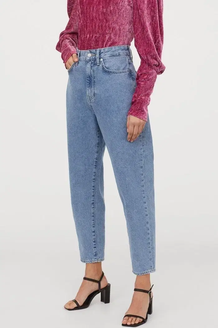 H&M jeans 90s moms jean 26~27