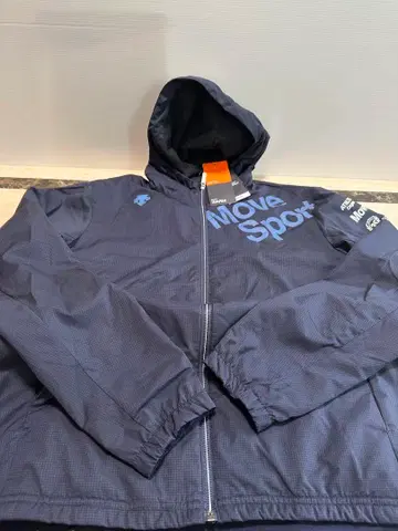 미사용 새상품 데상트 풀 집업 후드티 윈드 브레이커 DMMOJF36