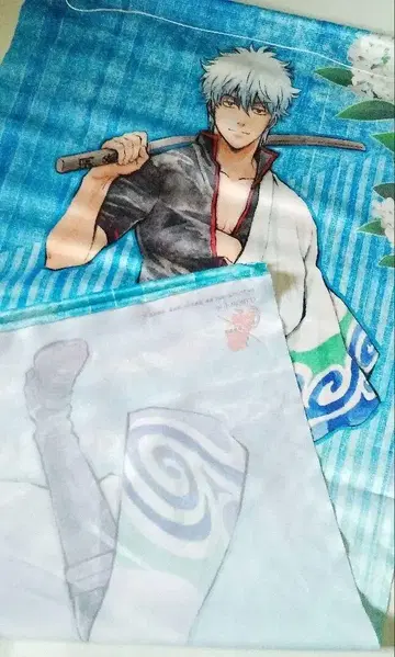 은혼 J-WORLD 꽃과 새, 달과 바람 태피스트리 사카타 긴토키