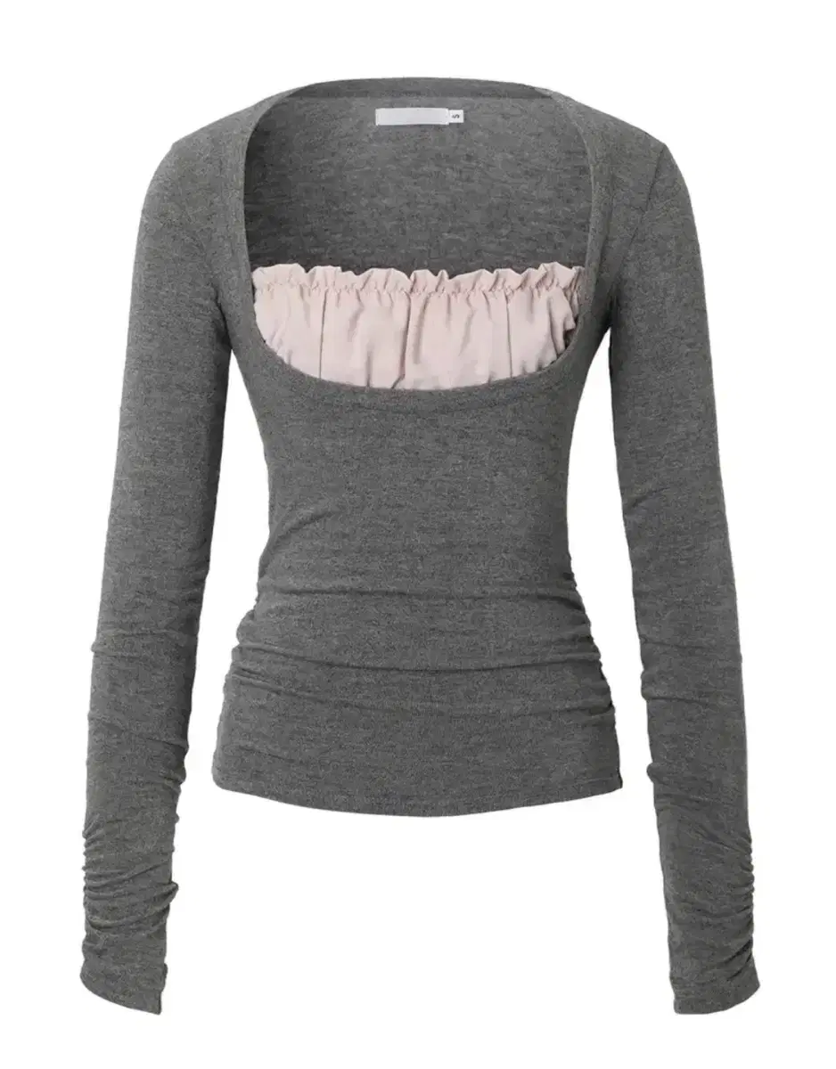 M) Threetimes Sharon layered te Gray Sharon layered te