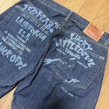 최종 가격 Ted Company 테드맨 새상품급 데님 팬츠 32-34
