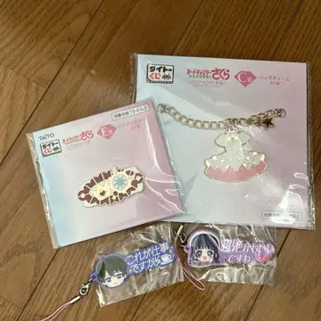 카드캡터 사쿠라 백 참 헤어 액세서리 가챠