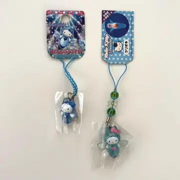 미개봉 현지 키티 홋카이도 클리오네 네츠케 2종 세트